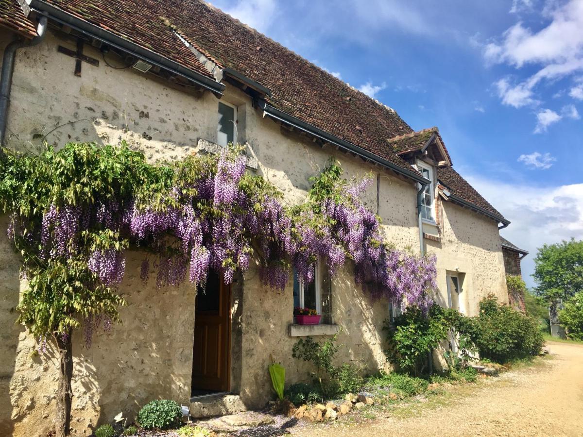 Bed and Breakfast Le Grand Coudreau Nazelles-Negron Exterior foto